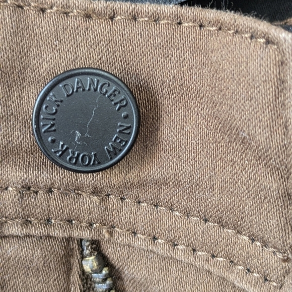 NICK DANGER Super Flex Utility Pants,, sl Dark Brown, 34x32, Super High Quality! - Picture 5 of 10